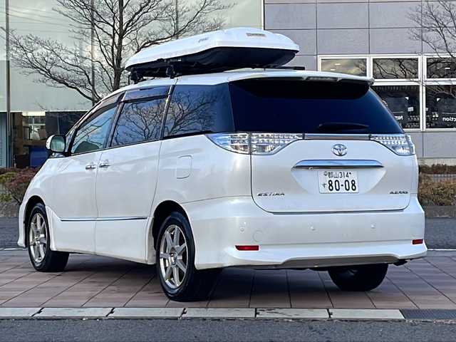 トヨタ エスティマ アエラス プレミアムエディション 福島県 2013(平25)年 18.9万km ホワイトパールクリスタルシャイン 社外ナビゲーション/型番：MDV-Z700W/【CD/DVD/SD/USB/BT/TV】/バックカメラ/フリップダウンモニター/ビルトインETC/レーダー探知機/型番：AR-G1A/両側電動スライドドア/クルーズコントロール/HIDオートライト/ルーフBOX/社外フロアマット/純正ドアバイザー