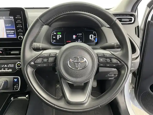 トヨタ アクア G 富山県 2022(令4)年 5.1万km プラチナホワイトパールマイカ 純正ナビ（bluetooth）/バックカメラ/前後コーナーセンサー/ビルトインETC/社外ドライブレコーダー（前）/ACC/PCS（プリクラッシュ）/LTA（レーンキープ）/先行車発進告知/アクセサリーコンセント（AC100V）/スマートキー/プッシュスタート/オートライト/LED/DRIVE MODE切替（POWER+、ECO）/EVモード/横滑防止装置/取説