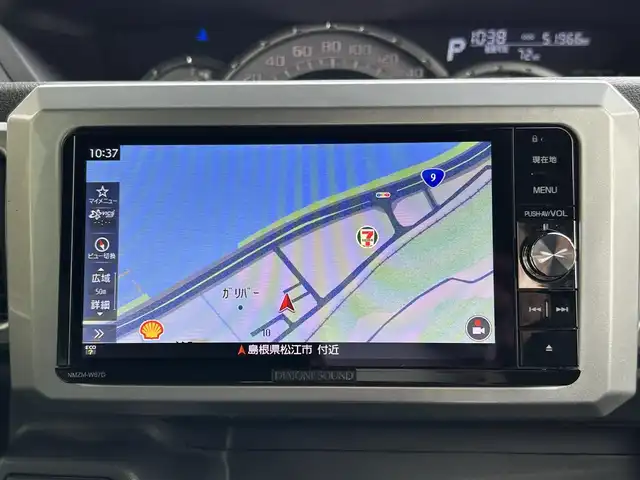 ダイハツ ウェイク G ターボ SA Ⅱ 島根県 2017(平29)年 5.2万km ブルーメタリック 登録時走行距離51966km/ワンオーナー/純正ナビ(Bluetooth・AM・FM・CD・DVD)/フルセグテレビ/バックカメラ/両側パワースライドドア/純正ドライブレコーダー/純正フロアマット/純正14インチアルミホイール/コーナーセンサー/レーンキープアシスト/衝突被害軽減ブレーキ/アイドリングストップ/横滑り防止装置/LEDヘッドライト/フォグランプ/オートライト/ロールサンシェード/ドアバイザー/プッシュスタート/スマートキー(スペアキー×1)/禁煙車