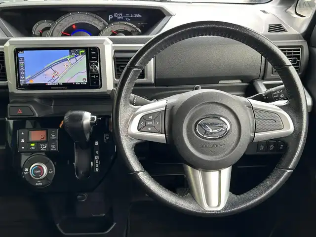 ダイハツ ウェイク G ターボ SA Ⅱ 島根県 2017(平29)年 5.2万km ブルーメタリック 登録時走行距離51966km/ワンオーナー/純正ナビ(Bluetooth・AM・FM・CD・DVD)/フルセグテレビ/バックカメラ/両側パワースライドドア/純正ドライブレコーダー/純正フロアマット/純正14インチアルミホイール/コーナーセンサー/レーンキープアシスト/衝突被害軽減ブレーキ/アイドリングストップ/横滑り防止装置/LEDヘッドライト/フォグランプ/オートライト/ロールサンシェード/ドアバイザー/プッシュスタート/スマートキー(スペアキー×1)/禁煙車