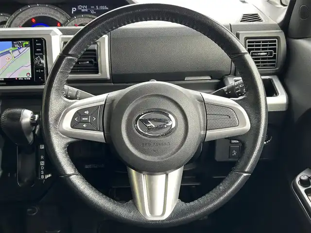 ダイハツ ウェイク G ターボ SA Ⅱ 島根県 2017(平29)年 5.2万km ブルーメタリック 登録時走行距離51966km/ワンオーナー/純正ナビ(Bluetooth・AM・FM・CD・DVD)/フルセグテレビ/バックカメラ/両側パワースライドドア/純正ドライブレコーダー/純正フロアマット/純正14インチアルミホイール/コーナーセンサー/レーンキープアシスト/衝突被害軽減ブレーキ/アイドリングストップ/横滑り防止装置/LEDヘッドライト/フォグランプ/オートライト/ロールサンシェード/ドアバイザー/プッシュスタート/スマートキー(スペアキー×1)/禁煙車