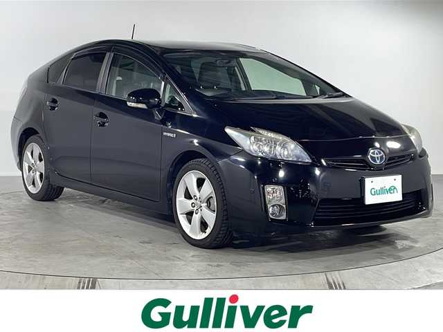 トヨタ プリウス G ツーリングセレ レザーパック 福岡県 2010(平22)年 16.2万km ブラック ・17インチ純正ホイール/・キセノンヘッドライト/・社外フロアマット/・プッシュスタート/・スマートキー/・ACC/・Bカメラ