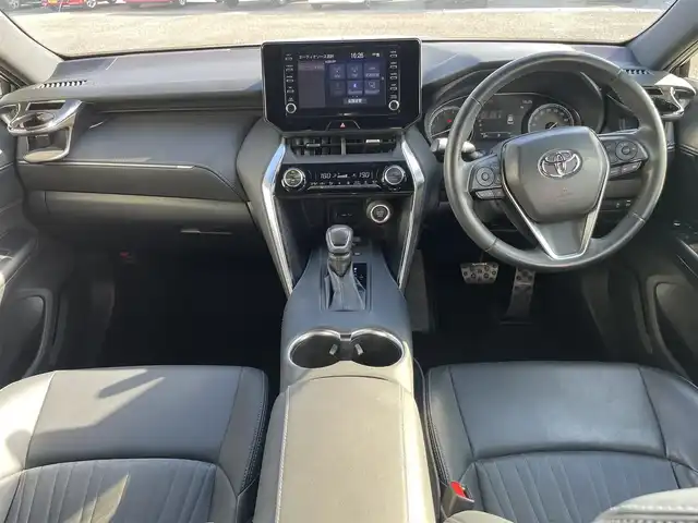 トヨタ ハリアー G 熊本県 2020(令2)年 4.6万km ホワイトパールクリスタルシャイン メーカー純正ディスプレイオーディオ/【/Bluetoothオーディオ/Apple Car Play/ラジオ】/ワンオーナー/バックカメラ/ETC/LEDヘッドライト/デジタルインナーミラー/ACC/LKA/RCTA/プリクラッシュ/パーキングアシスト/ブラインドスポット/クリアランスソナー/MTモード付/純正18インチAW/保証書/取扱説明書