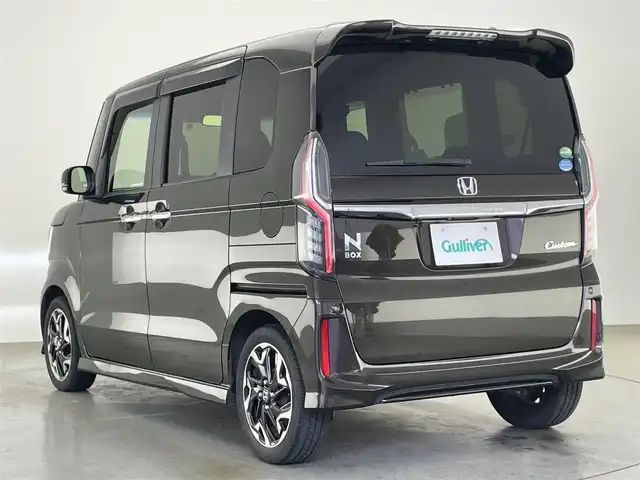 ホンダ Ｎ ＢＯＸ カスタム G L ターボ ホンダセンシング 愛知県 2018(平30)年 6.7万km プレミアムグラマラスブロンズP 社外８型ナビ　フルセグＴＶ　Ｂｌｕｅｔｏｏｔｈ　バックカメラ　両側パワースライドドア　ホンダセンシング　衝突軽減　追従クルコン　ＬＥＤオートライト　踏み間違い防止　ＥＴＣ　リアシェード　フォグ　禁煙車