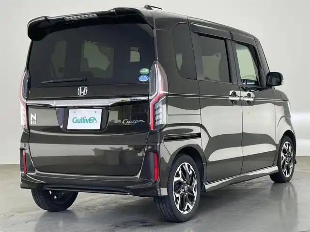ホンダ Ｎ ＢＯＸ カスタム G L ターボ ホンダセンシング 愛知県 2018(平30)年 6.7万km プレミアムグラマラスブロンズP 社外８型ナビ　フルセグＴＶ　Ｂｌｕｅｔｏｏｔｈ　バックカメラ　両側パワースライドドア　ホンダセンシング　衝突軽減　追従クルコン　ＬＥＤオートライト　踏み間違い防止　ＥＴＣ　リアシェード　フォグ　禁煙車