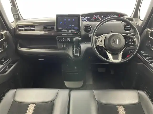 ホンダ Ｎ ＢＯＸ カスタム G L ターボ ホンダセンシング 愛知県 2018(平30)年 6.7万km プレミアムグラマラスブロンズP 社外８型ナビ　フルセグＴＶ　Ｂｌｕｅｔｏｏｔｈ　バックカメラ　両側パワースライドドア　ホンダセンシング　衝突軽減　追従クルコン　ＬＥＤオートライト　踏み間違い防止　ＥＴＣ　リアシェード　フォグ　禁煙車