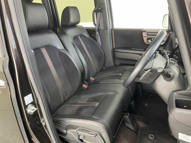 ホンダ Ｎ ＢＯＸ カスタム G L ターボ ホンダセンシング 愛知県 2018(平30)年 6.7万km プレミアムグラマラスブロンズP 社外８型ナビ　フルセグＴＶ　Ｂｌｕｅｔｏｏｔｈ　バックカメラ　両側パワースライドドア　ホンダセンシング　衝突軽減　追従クルコン　ＬＥＤオートライト　踏み間違い防止　ＥＴＣ　リアシェード　フォグ　禁煙車