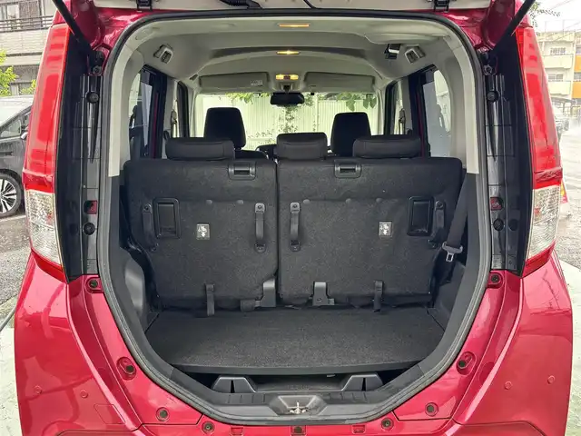 トヨタ ルーミー カスタムG 熊本県 2019(平31)年 7.5万km マゼンタベリーマイカM ワンオーナー/純正フロントエアロ/社外ナビ（CN-RS02WD）/【フルセグTV/CD/DVD/Bluetooth/ラジオ】/バックカメラ/両側パワースライドドア/クルーズコントロール/コーナーセンサー/プリクラッシュセーフティ/車線逸脱警報/先行車発進お知らせ機能/純正14インチAW/ビルトインETC/アイドリングストップ/横滑り防止機能/オートハイビーム/オートライト/LEDヘッドライト/革巻きステアリング/ステアリングスイッチ/純正フロアマット/純正ドアバイザー/保証書/取扱説明書