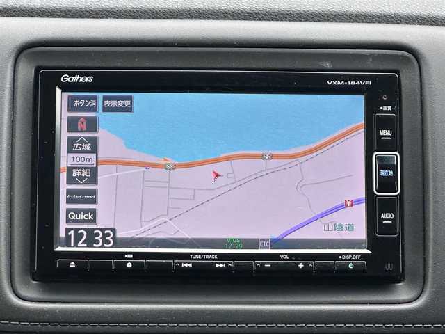ホンダ ヴェゼル ハイブリッド Z ホンダセンシング 島根県 2018(平30)年 5万km ミッドナイトブルービームM 純正ナビ/ホンダセンシング/CD/DVD/DTV/Bluetooth/バックカメラ/ドライブレコーダー/レーダークルーズコントロール/LEDオートライト/ステアリングスイッチ/ハーフレザーシート/運転席/助手席シートヒーター/ビルトインETC/純正フロアマット/ドアバイザー/スマートキー/スペアキー/プッシュスタート/純正アルミホイール/取扱説明書