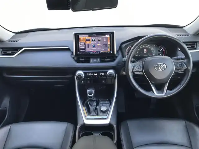 トヨタ ＲＡＶ４ G Zパッケージ 和歌山県 2019(令1)年 5.1万km アティチュードブラックマイカ 社外ALPINE9型SDナビ（X9Z）/　CD/DVD/Blutooth/SD/フルセグ/助手席側9型リアモニター（ALPINE SSA9）/モデリスタエアロ/デジタルインナーミラー/トヨタセーフティセンス/・衝突被害軽減ブレーキ/・BSM/・クリアランスソナー/・レーダークルーズコントロール/・オートマチックハイビーム/・レーンキープアシスト/パノラマムーンルーフ/運転席パワーシート/前席シートヒーター/ステアリングヒーター/電動リアゲート/LEDヘッドライト/ビルトインETC/バックカメラ/横滑り防止/取扱説明書/保証書