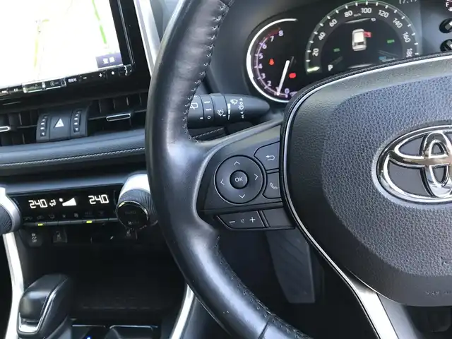 トヨタ ＲＡＶ４ G Zパッケージ 和歌山県 2019(令1)年 5.1万km アティチュードブラックマイカ 社外ALPINE9型SDナビ（X9Z）/　CD/DVD/Blutooth/SD/フルセグ/助手席側9型リアモニター（ALPINE SSA9）/モデリスタエアロ/デジタルインナーミラー/トヨタセーフティセンス/・衝突被害軽減ブレーキ/・BSM/・クリアランスソナー/・レーダークルーズコントロール/・オートマチックハイビーム/・レーンキープアシスト/パノラマムーンルーフ/運転席パワーシート/前席シートヒーター/ステアリングヒーター/電動リアゲート/LEDヘッドライト/ビルトインETC/バックカメラ/横滑り防止/取扱説明書/保証書