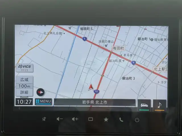 スズキ ワゴンＲ スマイル HYBRID X 岩手県 2021(令3)年 1.1万km コーラルオレンジメタリック/アーバンブラウン2トーン 純正ナビ　全周囲Ｃ　両側電動スライド　ヘッドアップディスプレイ　フルセグ　ＢＴ　シートヒーター　レーダークルーズ　ＥＴＣ　ステアスイッチ　ドラレコ　ミラーヒーター　オートＬＥＤライト　フォグランプ
