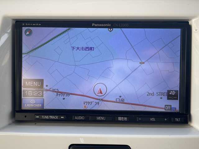 スズキ ハスラー X 兵庫県 2014(平26)年 4.6万km サマーブルーM 社外ＳＤナビ　ワンセグ、ＣＤ、ＡＭ、ＦＭ/バックカメラ/ＥＴＣ/衝突被害軽減ブレーキ/横滑り防止システム/Ｄ席シートヒーター/社外フロアマット/純正15インチアルミ/プッシュスタート/スマートキー×２