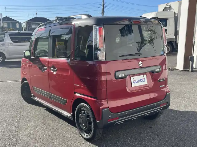 スズキ スペーシア ギア HYBRID XZターボ 千葉県 2019(平31)年 10.4万km フェニックスレッドパール/ガンメタリック2トーンルーフ 【(株)IDOMが運営する【じしゃロン八千代店】の自社ローン対象車両になります。こちらは現金ご利用時の価格です。自社ローンご希望の方は別途その旨お申付け下さい。】/純正DラーOPパナソニックナビ（CN-RZ746W）/・CD/DVD/・フルセグTV/・Bluetooth接続/ETC/ドライブレコーダー/両側パワースライドドア/クルーズコントロール/パドルシフト/ステアリングリモコン/D/N席シートヒーター/LEDヘッドライト/フォグランプ/ドアバイザー/ウインカーミラー