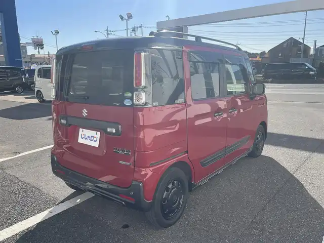 スズキ スペーシア ギア HYBRID XZターボ 千葉県 2019(平31)年 10.4万km フェニックスレッドパール/ガンメタリック2トーンルーフ 【(株)IDOMが運営する【じしゃロン八千代店】の自社ローン対象車両になります。こちらは現金ご利用時の価格です。自社ローンご希望の方は別途その旨お申付け下さい。】/純正DラーOPパナソニックナビ（CN-RZ746W）/・CD/DVD/・フルセグTV/・Bluetooth接続/ETC/ドライブレコーダー/両側パワースライドドア/クルーズコントロール/パドルシフト/ステアリングリモコン/D/N席シートヒーター/LEDヘッドライト/フォグランプ/ドアバイザー/ウインカーミラー