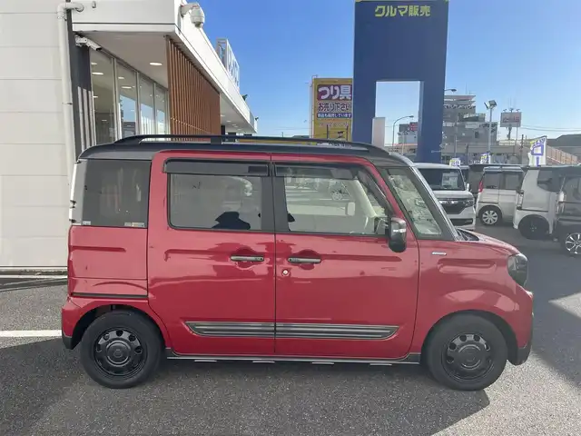 スズキ スペーシア ギア HYBRID XZターボ 千葉県 2019(平31)年 10.4万km フェニックスレッドパール/ガンメタリック2トーンルーフ 【(株)IDOMが運営する【じしゃロン八千代店】の自社ローン対象車両になります。こちらは現金ご利用時の価格です。自社ローンご希望の方は別途その旨お申付け下さい。】/純正DラーOPパナソニックナビ（CN-RZ746W）/・CD/DVD/・フルセグTV/・Bluetooth接続/ETC/ドライブレコーダー/両側パワースライドドア/クルーズコントロール/パドルシフト/ステアリングリモコン/D/N席シートヒーター/LEDヘッドライト/フォグランプ/ドアバイザー/ウインカーミラー