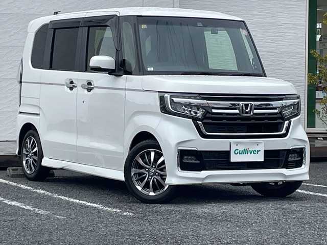 ホンダ Ｎ ＢＯＸ カスタム L 千葉県 2023(令5)年 1.7万km プラチナホワイトパール ナビＣＮ－ＨＥ０２Ｄ　バックカメラ　電動スライドドア　ＢＴ　フルセグＴＶ　ＤＶＤ　シートヒーター　ＥＴＣ　ホンダセンシング　電子パーキング　ブレーキホールド　レーダークルーズ　ドラレコ　ＬＥＤライト