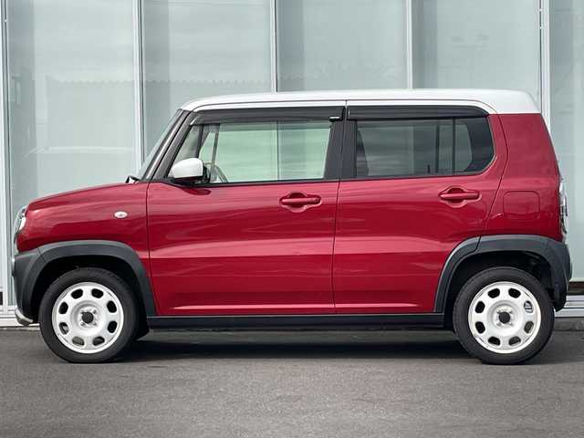 スズキ ハスラー G 神奈川県 2019(令1)年 5.9万km フェニックスレッドパール/ホワイト2トーンルーフ ワンオーナー/デュアルカメラブレーキサポート/・車線逸脱警報機能/・ふらつき警報機能/・先行車発進お知らせ機能/・アイドリングストップシステム/社外ナビ/　　CD/DVD/SD/ワンセグ/シートヒーター/純正15インチスチールホイール/純正フロアマット/ハロゲンヘッドランプ/ステアリングスイッチ/オートエアコン/キーレスプッシュスタートシステム