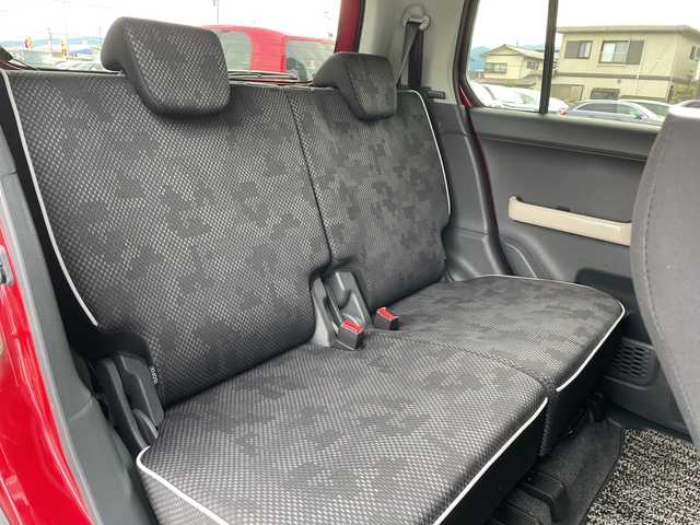 スズキ ハスラー G 神奈川県 2019(令1)年 5.9万km フェニックスレッドパール/ホワイト2トーンルーフ ワンオーナー/デュアルカメラブレーキサポート/・車線逸脱警報機能/・ふらつき警報機能/・先行車発進お知らせ機能/・アイドリングストップシステム/社外ナビ/　　CD/DVD/SD/ワンセグ/シートヒーター/純正15インチスチールホイール/純正フロアマット/ハロゲンヘッドランプ/ステアリングスイッチ/オートエアコン/キーレスプッシュスタートシステム