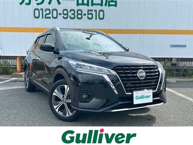 日産 キックス X 山口県 2024(令6)年 1.2万km ピュアブラック 登録時走行距離/　【11743km】/ワンオーナー/保証書/取扱説明書/純正ナビ(MM323D-L)/CD/DVD/TV/Bluetooth/アラウンドビューモニター/プロパイロット/ドライブレコーダー/電動パーキングブレーキ/オートブレーキホールド/デジタルインナーミラー/LEDヘッドライト/フォグライト/オートライト/オートマチックハイビーム/ETC/純正フロアマット