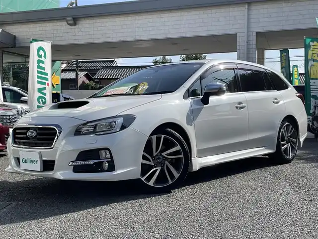 スバル レヴォーグ 1．6GT－S アイサイト 石川県 2014(平26)年 4万km クリスタルホワイトP ワンオーナー/メモリーナビ（AVIC-MRZ099）/・Bluetoothオーディオ/DVD/フルセグTV/アイサイトVer3/全車速追従機能付クルーズコントロール/サテンメッキドアミラー/LEDヘッドランプ/ETC/取扱説明書/保証書/・ディーラー点検整備記録簿（H26-R6）/スペアキー1本