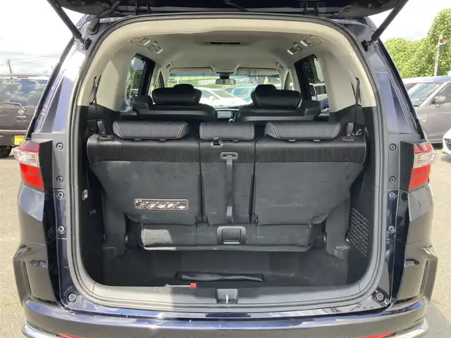 ホンダ オデッセイ アブソルート EX 静岡県 2015(平27)年 8.8万km プレミアムヴィーナスブラックP Honda SENSING/純正ナビ（VXM-152VFi）/   AM FM CD DVD Bluetooth SD　/フルセグTV/バックカメラ/ETC/アダプティブクルーズコントロール/ブラインドスポットモニタリング/運転席パワーシート/2列目プレミアムクレードルシート/オットマン/LEDヘッドライト/LEDルームランプ/パドルシフト/フロントフォグランプ/コンフォートビューパッケージ/純正18インチアルミホイール/スマートキー