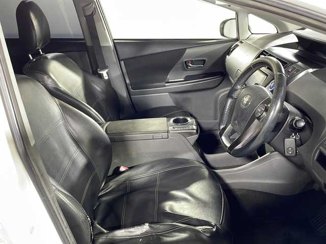 トヨタ プリウス α S チューンブラック 沖縄県 2014(平26)年 18.8万km ホワイトパールクリスタルシャイン 禁煙車/純正7インチナビ/AM/FM/CD/DVD/フルセグTV/Bluetooth/バックカメラ/モデリスタエアロ/ステアリングリモコン/ビルトインETC/カーテンエアバッグ/社外17インチアルミホイール/カーテンエアバッグ/ドアバイザー/純正フロアマット/LEDヘッドライト/プッシュスタート/スペアキー有/ABS