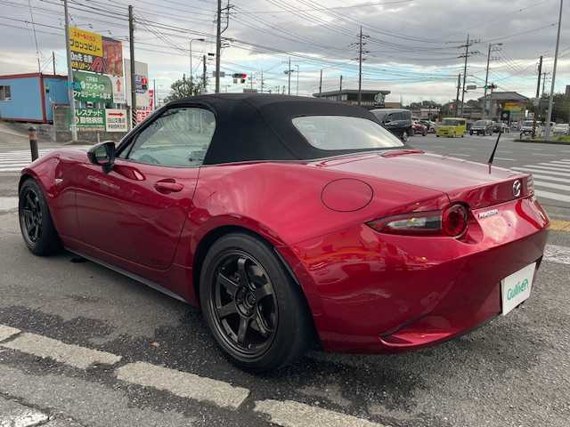 マツダ ロードスター NR－A 神奈川県 2018(平30)年 8.5万km ソウルレッドクリスタルM ワンオーナー/プッシュスタート/ETC/バックカメラ/取扱説明書/保証書