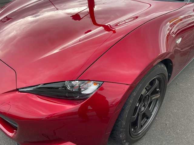マツダ ロードスター NR－A 神奈川県 2018(平30)年 8.5万km ソウルレッドクリスタルM ワンオーナー/プッシュスタート/ETC/バックカメラ/取扱説明書/保証書