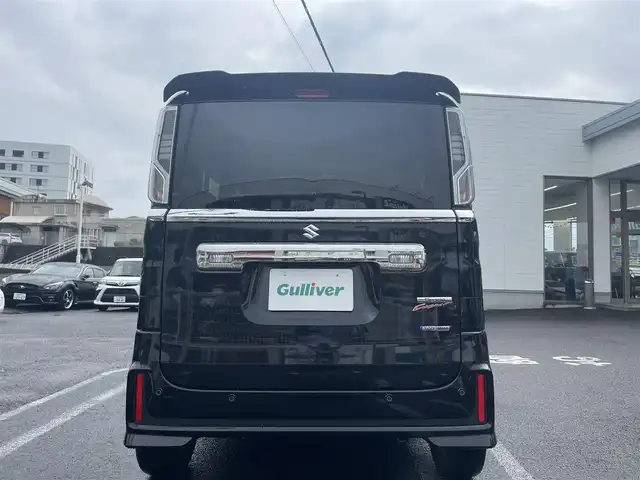 スズキ スペーシア カスタム HYBRID XS 長崎県 2022(令4)年 3万km ブルーイッシュブラックパール3 純正ナビ(FM/AM/CD/DVD/BT/フルセグTV)/スズキセーフティサポート/・デュアルセンサーブレーキサポート/・前後誤発進抑制機能/・車線維持支援機能/・車線逸脱抑制機能/・車線逸脱警報機能/・ふらつき警報機能/・標識認識機能/・先行車発進お知らせ機能/・ハイビームアシスト/・全方位カメラ/・アダプティブクルーズコントロール/ビルトインETC/両側パワースライドドア/前後ドライブレコーダー/ハーフレザーシート/D席シートヒーター/純正フロアマット/純正アルミホイール/ABS/オートライト/スマートキー/スペアキー/取扱説明書/ナビ取扱説明書/保証書