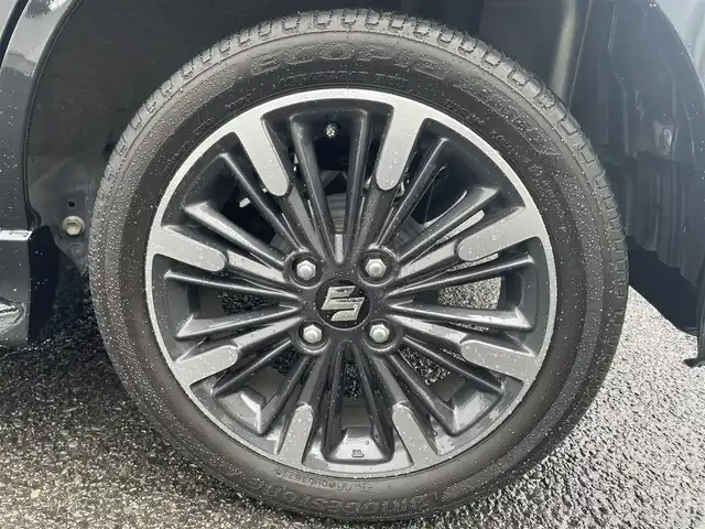 スズキ スペーシア カスタム HYBRID XS 長崎県 2022(令4)年 3万km ブルーイッシュブラックパール3 純正ナビ(FM/AM/CD/DVD/BT/フルセグTV)/スズキセーフティサポート/・デュアルセンサーブレーキサポート/・前後誤発進抑制機能/・車線維持支援機能/・車線逸脱抑制機能/・車線逸脱警報機能/・ふらつき警報機能/・標識認識機能/・先行車発進お知らせ機能/・ハイビームアシスト/・全方位カメラ/・アダプティブクルーズコントロール/ビルトインETC/両側パワースライドドア/前後ドライブレコーダー/ハーフレザーシート/D席シートヒーター/純正フロアマット/純正アルミホイール/ABS/オートライト/スマートキー/スペアキー/取扱説明書/ナビ取扱説明書/保証書