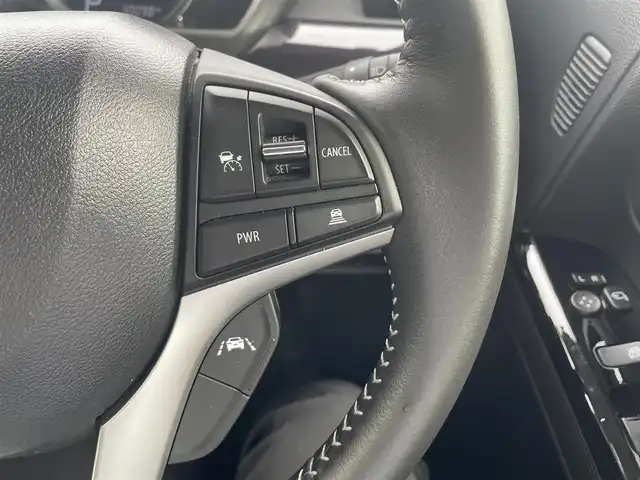 スズキ スペーシア カスタム HYBRID XS 長崎県 2022(令4)年 3万km ブルーイッシュブラックパール3 純正ナビ(FM/AM/CD/DVD/BT/フルセグTV)/スズキセーフティサポート/・デュアルセンサーブレーキサポート/・前後誤発進抑制機能/・車線維持支援機能/・車線逸脱抑制機能/・車線逸脱警報機能/・ふらつき警報機能/・標識認識機能/・先行車発進お知らせ機能/・ハイビームアシスト/・全方位カメラ/・アダプティブクルーズコントロール/ビルトインETC/両側パワースライドドア/前後ドライブレコーダー/ハーフレザーシート/D席シートヒーター/純正フロアマット/純正アルミホイール/ABS/オートライト/スマートキー/スペアキー/取扱説明書/ナビ取扱説明書/保証書