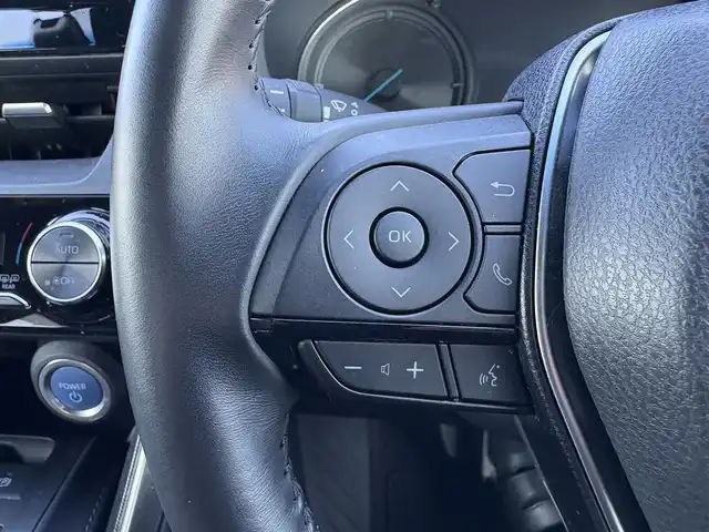 トヨタ ハリアー ハイブリッド G 大分県 2021(令3)年 4.1万km プレシャスブラックパール ・純正ナビ(USB/BT/AUX/Miracast)/・バックカメラ/・フルセグテレビ/・プリクラッシュセーフティ/・コーナーセンサー/・ETC/・レーダークルーズコントロール/・プリクラッシュセーフティ/・ブラインドスポットモニター/・MTモード付きAT/・オートハイビーム/・デジタルインナーミラー/・スマートキー/・プッシュスタートボタン