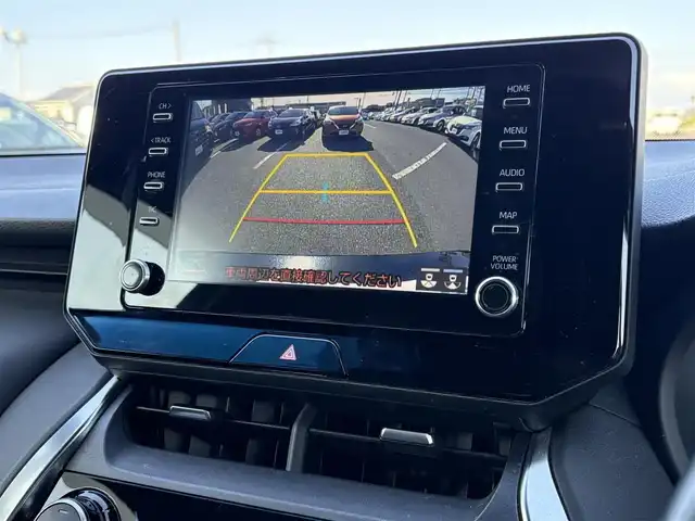 トヨタ ハリアー ハイブリッド G 大分県 2021(令3)年 4.1万km プレシャスブラックパール ・純正ナビ(USB/BT/AUX/Miracast)/・バックカメラ/・フルセグテレビ/・プリクラッシュセーフティ/・コーナーセンサー/・ETC/・レーダークルーズコントロール/・プリクラッシュセーフティ/・ブラインドスポットモニター/・MTモード付きAT/・オートハイビーム/・デジタルインナーミラー/・スマートキー/・プッシュスタートボタン