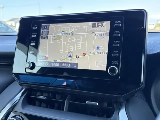 トヨタ ハリアー ハイブリッド G 大分県 2021(令3)年 4.1万km プレシャスブラックパール ・純正ナビ(USB/BT/AUX/Miracast)/・バックカメラ/・フルセグテレビ/・プリクラッシュセーフティ/・コーナーセンサー/・ETC/・レーダークルーズコントロール/・プリクラッシュセーフティ/・ブラインドスポットモニター/・MTモード付きAT/・オートハイビーム/・デジタルインナーミラー/・スマートキー/・プッシュスタートボタン