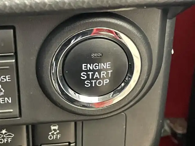 ダイハツ トール カスタムG ターボ 埼玉県 2021(令3)年 4.2万km ブラックマイカメタリック/コンパーノレッド スマートアシスト　純正９インチナビ　パノラマモニター　ビルトインＥＴＣ２．０　ドライブレコーダー　アダプティブクルーズコントロール　純正アルミホイール　スマートキー　オートライト　ＬＥＤライト　地デジ