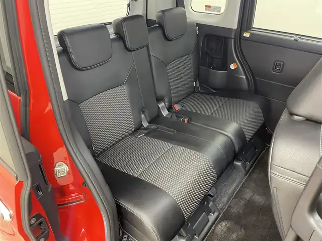 ダイハツ トール カスタムG ターボ 埼玉県 2021(令3)年 4.2万km ブラックマイカメタリック/コンパーノレッド スマートアシスト　純正９インチナビ　パノラマモニター　ビルトインＥＴＣ２．０　ドライブレコーダー　アダプティブクルーズコントロール　純正アルミホイール　スマートキー　オートライト　ＬＥＤライト　地デジ