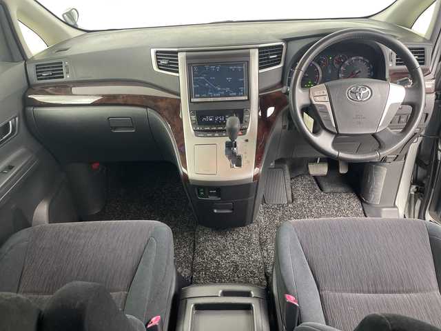 トヨタ ヴェルファイア 2．4Z 埼玉県 2012(平24)年 6.6万km グレーM 後席モニター　/純正HDDナビ　/（CD/DVD/HDD/BT）/バックカメラ　/フルセグＴＶ　/前後ドライブレコーダー　/ビルトインＥＴＣ　/両側パワースライドドア/コーナーセンサー　/オートライト　/キセノンヘッドライト/純正アルミホイール　/フロアマット　/フォグランプ/ドアバイザー