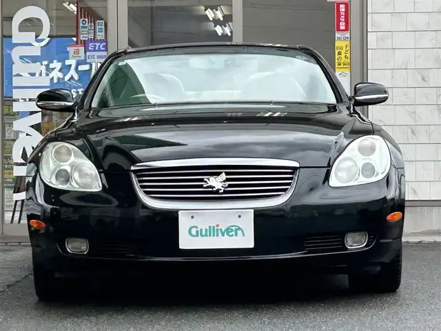 トヨタ ソアラ 430SCV 岩手県 2002(平14)年 5.2万km ダークグリーンマイカM 純正DVDナビ/CD/クルーズコントロール/フロントシートヒーター/フロントパワーシート/フロントメモリーシート/横滑り防止装置/レザーシート/TRC/ETC/ドライブレコーダー/リモコンキー