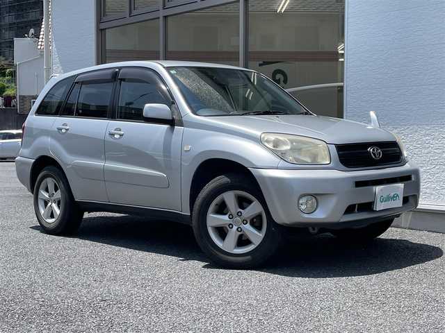 トヨタ ＲＡＶ４ L X Gパッケージ 神奈川県 2004(平16)年 9.4万km シルバーM ワンオーナー/純正ナビ/ETC/リモコンキー/純正フロアマット/純正AW/電格ミラー/ドアバイザー/取扱説明書/保証書