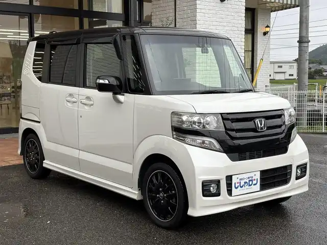 ホンダ Ｎ ＢＯＸ 2トーン カスタム SSパッケージ 高知県 2016(平28)年 7.4万km プレミアムホワイトパールⅡ (株)IDOMが運営する【じしゃロン高知店】の自社ローン専用車両になりますこちらは現金またはオートローンご利用時の価格です。自社ローンご希望の方は別途その旨お申付け下さい