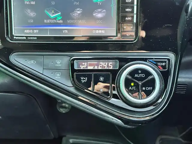 トヨタ アクア クロスオーバー グラム 宮城県 2019(令1)年 6.6万km オリーブマイカM ビューティパッケージ/・ナノイー/・シートヒーター/＝＝＝/セーフティセンス/・プリクラッシュセーフティ/・レーンディパーチャーアラート/・オートマチックハイビーム/先行車発進告知機能/インテリジェントクリアランスソナー/社外ナビ/・CD/DVD/・Bluetooth/・フルセグTV/バックカメラ/ETC/ドライブレコーダー/革巻きステアリング/オートライト/スマートキー/プッシュスタート/電動格納ミラー/ルーフレール/純正16インチAW/純正フロアマット/ドアバイザー/Wエアバッグ