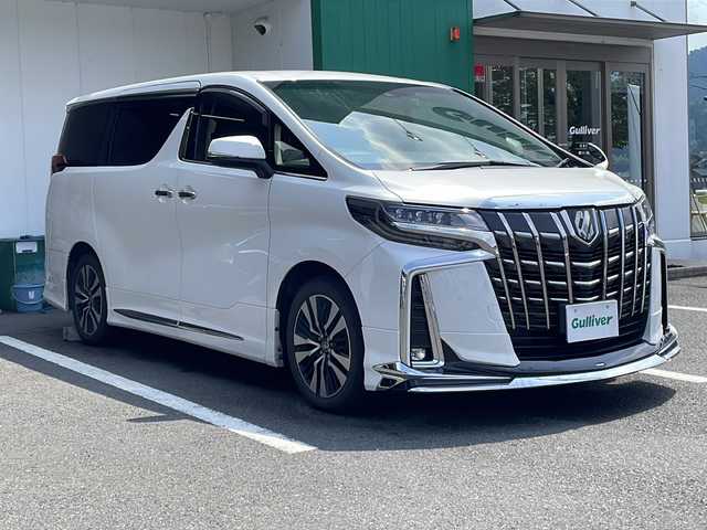 トヨタ アルファード S Cパッケージ 京都府 2021(令3)年 5.9万km ホワイトパールクリスタルシャイン モデリスタエアロ　純正ディスプレイオーディオ　Ｂｌｕｅｔｏｏｔｈオーディオ　ＵＳＢ接続　バックカメラ　レーダークルーズ　両側パワースライドドア　電動リアゲート　シートベンチレーション　前後ドラレコ