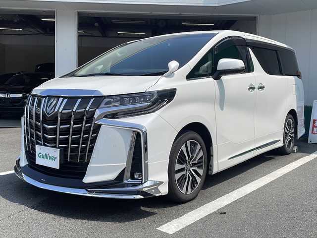 トヨタ アルファード S Cパッケージ 京都府 2021(令3)年 5.9万km ホワイトパールクリスタルシャイン モデリスタエアロ　純正ディスプレイオーディオ　Ｂｌｕｅｔｏｏｔｈオーディオ　ＵＳＢ接続　バックカメラ　レーダークルーズ　両側パワースライドドア　電動リアゲート　シートベンチレーション　前後ドラレコ