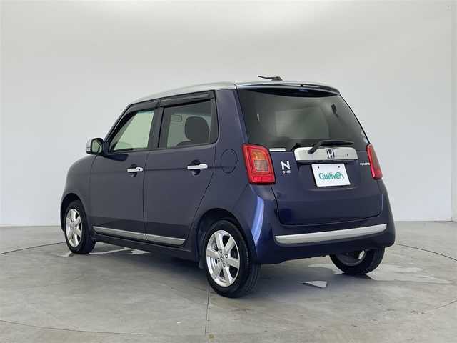 ホンダ Ｎ ＯＮＥ プレミアム Lパッケージ 富山県 2013(平25)年 5万km プレミアムブルームーンパール 社外ナビ（AM/FM/CD/DVD/USB）/ワンセグTV/バックカメラ/ETC/スマートキー/プッシュスタート/アイドリングストップ/オートライト/横滑り防止装置/純正１４インチAW/ドアバイザー/純正フロアマット/カーテンエアバッグ