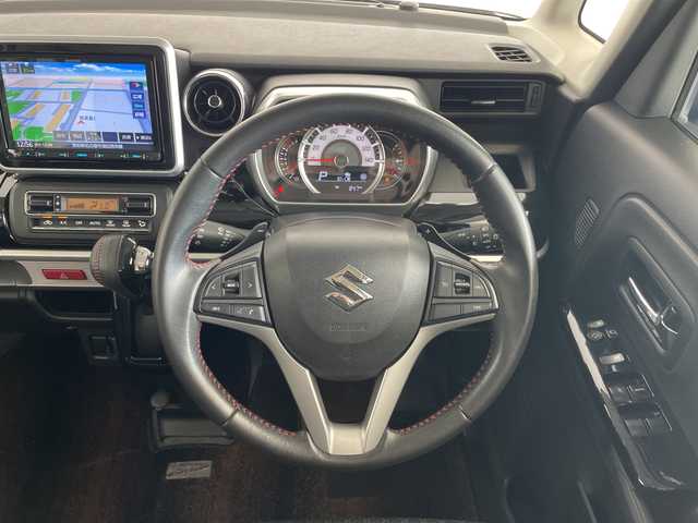 スズキ スペーシア カスタム HYBRID XS ターボ 愛知県 2018(平30)年 8.4万km ピュアホワイトP 8型ナビ/ワンセグ/バックカメラ/両側パワースライドドア/LEDヘッドライト/ETC/Bluetooth/CD DVD/クルーズコントロール/衝突軽減システム/パドルシフト/シートヒーター/スマートキー/プッシュスタート/純正アルミホイール
