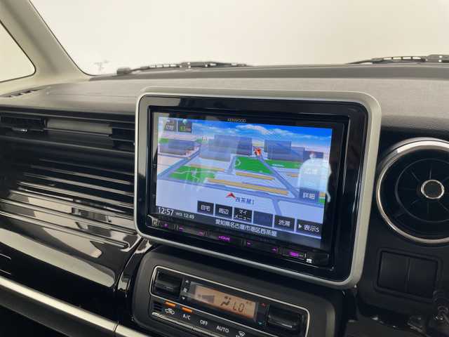 スズキ スペーシア カスタム HYBRID XS ターボ 愛知県 2018(平30)年 8.4万km ピュアホワイトP 8型ナビ/ワンセグ/バックカメラ/両側パワースライドドア/LEDヘッドライト/ETC/Bluetooth/CD DVD/クルーズコントロール/衝突軽減システム/パドルシフト/シートヒーター/スマートキー/プッシュスタート/純正アルミホイール