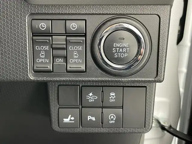 ダイハツ タント カスタム RS 愛知県 2019(令1)年 2万km シャイニングホワイトパール 純正９型ナビ　全方位カメラ　両側パワスラ　禁煙　黒ハーフレザー　フルセグＴＶ　ＤＶＤ再生　シートヒーター　スマートアシストIII　衝突軽減　純正ドラレコ　アイドリングストップ　プッシュスタート　フォグ