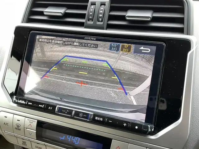 トヨタ ランドクルーザー プラド TX Lパッケージ 千葉県 2018(平30)年 5.2万km ブラック ４WD/・センターデフロック/・ダウンヒルアシストコントロール/社外メモリー9インチナビ/・CD/DVD/・AM/FM/・バッグ/サイドカメラ/・フルセグTV/・BT/コーナーセンサー/クルーズコントロール/衝突軽減システム/レーンキープアシスト/ハーフレザー/・パワーシート/・エアシート/・純正フロアマット/MKW17インチAW/ガナドールマフラー/LEDヘッドライト/・オートライト/・オートマチックハイビーム/W＋サイドエアバッグ/・カーテンエアバッグ/ETC/スマートキー/・スペアキー/保証書・取説