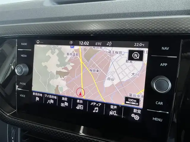 フォルクスワーゲン Ｔ－クロス TSI 1st 山形県 2020(令2)年 3.8万km 黒 純正ナビ/バックカメラ/フルセグTV/アダプティブクルーズコントロール/ブラインドスポットモニター/レーンキープアシスト/パークアシスト/コーナーセンサー/AppleCarplay/コーナーセンサー/ETC